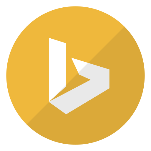 Bing, logo, microsoft, search, search engine icon